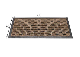 Придверный коврик Supreme 40x60 см цена и информация | Придверные коврики | kaup24.ee