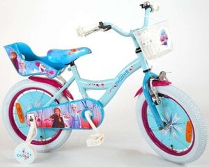 Велосипед для девочек Disney Frozen 2, 16 цена и информация | Велосипеды | kaup24.ee