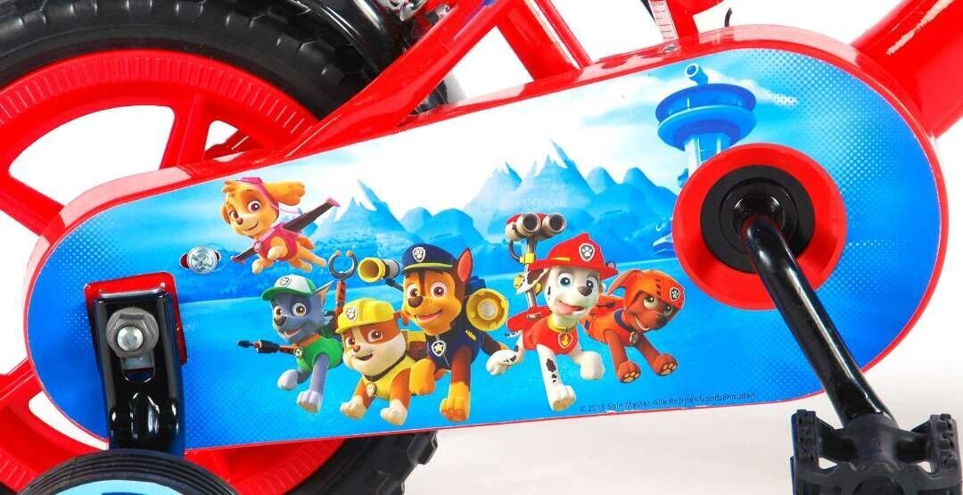 Poiste jalgratas Paw Patrol, punane 10 hind ja info | Jalgrattad | kaup24.ee