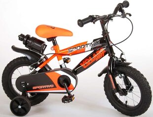 Laste jalgratas Volare Sportivo oranz, 12 , kahe käsipiduriga hind ja info | Jalgrattad | kaup24.ee