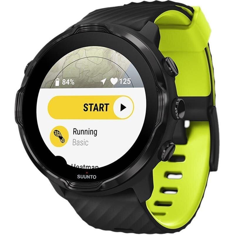 Suunto 7 Black Lime цена и информация | Nutikellad (smartwatch) | kaup24.ee