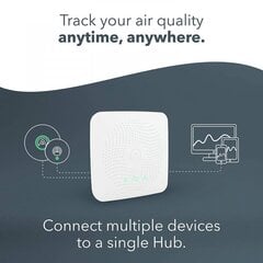 Центральный блок Airthings HUB для подключения станций измерения воздуха внутри помещений цена и информация | Датчики | kaup24.ee