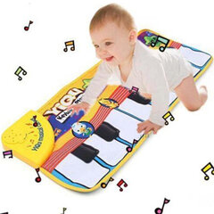 Музыкальный коврик для мини-пианино цена и информация | Развивающие игрушки и игры | kaup24.ee
