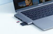 Rummu 6-ühes UGREEN CM380 USB-C jaotur MacBook Air / Pro jaoks, hall цена и информация | USB jagajad, adapterid | kaup24.ee
