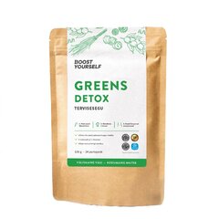 Greens Detox tervisesegu smuutidele 120g цена и информация | Функциональные продукты питания (суперфуд) | kaup24.ee