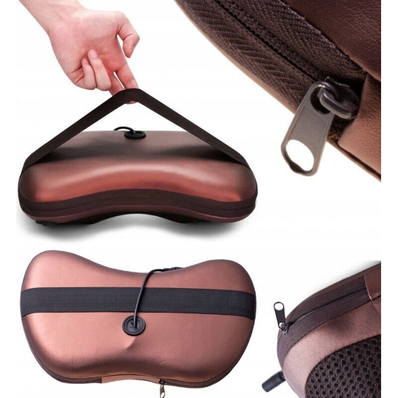 Auto Shiatsu Massager Cushion 2 toiteadapterid hind ja info | Massaažiseadmed | kaup24.ee