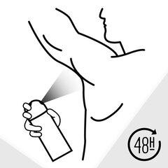 Sprei deodorant Rexona Men Invisible Black + valge, 150 ml hind ja info | Deodorandid | kaup24.ee
