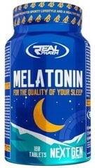 Real Pharm Melatonine 180 tab hind ja info | Vitamiinid, toidulisandid, preparaadid tervise heaoluks | kaup24.ee