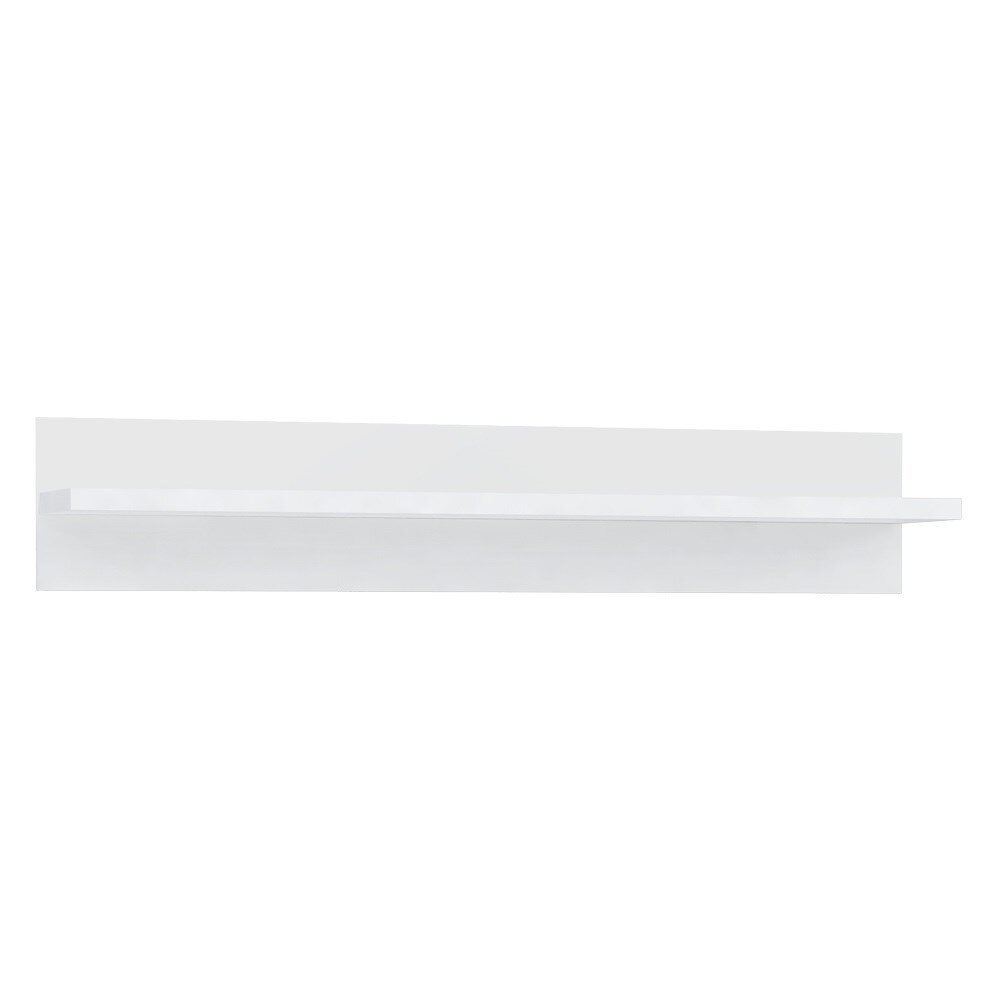 Seinariiul L-Light LLGB01B, valge/valge kõrgläige цена и информация | Riiulid | kaup24.ee