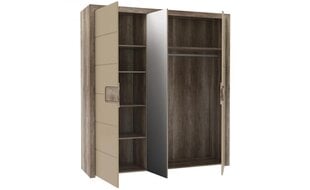 Шкаф Forte Tiziano TZMS83, коричневый цена и информация | Шкафы | kaup24.ee