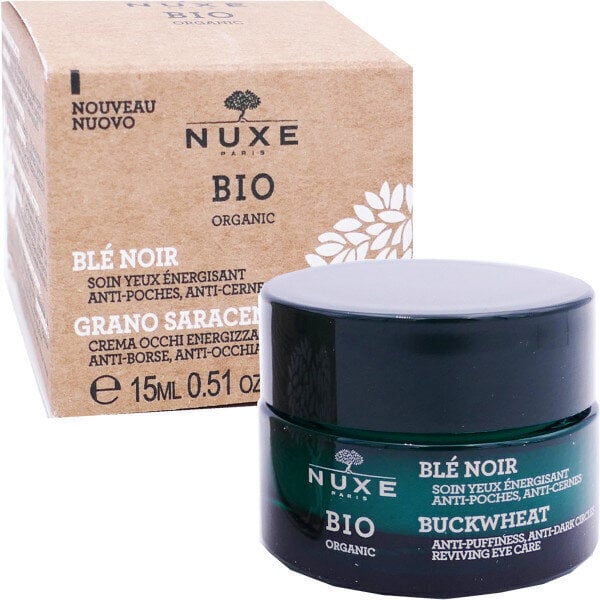 Nuxe BIO Energiseeriv silmahoolduskreem 15 ml hind ja info | Silmakreemid, seerumid | kaup24.ee