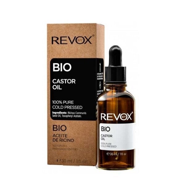 Kastoorõli kulmude, ripsmete ja naha hoolduseks Revox Bio hind ja info | Näoõlid, seerumid | kaup24.ee