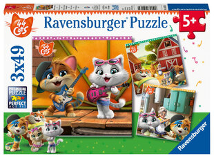 Ravensburger pusle 3x49 tk. 44 kassi hind ja info | Pusled | kaup24.ee