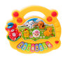 Laste klaver helide ja kollaste tuledega hind ja info | Imikute mänguasjad | kaup24.ee