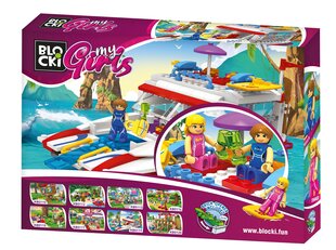 Конструктор BLOCKI MyGirls Adventures at Sea, KB0119, 413шт цена и информация | Конструкторы и кубики | kaup24.ee