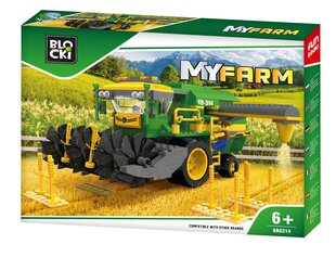 Конструктор Blocki MyFarm Combine, KB0314, 371шт. цена и информация | Конструкторы и кубики | kaup24.ee