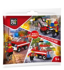 Blocki Mini Tuletõrjeauto 1 цена и информация | Конструкторы и кубики | kaup24.ee