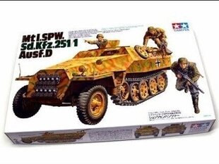 Сборная пластиковая модель Tamiya -  Mtl. SPW Sd.Kfz.251/1 Ausf.D, 1/35, 35195 цена и информация | Конструкторы и кубики | kaup24.ee