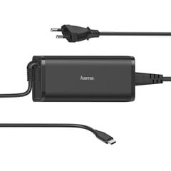 Sülearvuti vooluadapter Hama USB-C (100 W) hind ja info | Kaablid ja juhtmed | kaup24.ee