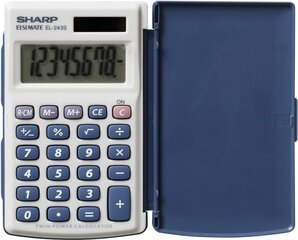 Kalkulaator Sharp EL-243S hind ja info | Kirjatarbed | kaup24.ee