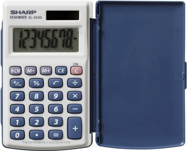 Kalkulaator Sharp EL-243S hind | kaup24.ee