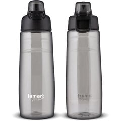 Фляжка Lamart LT4061, 700 мл, черная цена и информация | Бутылки для воды | kaup24.ee