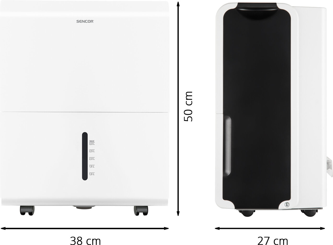 Õhukuivati SENCOR SDH 3020WH, 73m2, 715W, 30L/24h hind ja info | Õhukuivatid | kaup24.ee