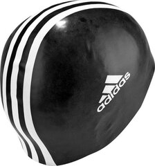 Плавательная шапочка Adidas Sil 3 Stripes цена и информация | Шапочки для плавания | kaup24.ee