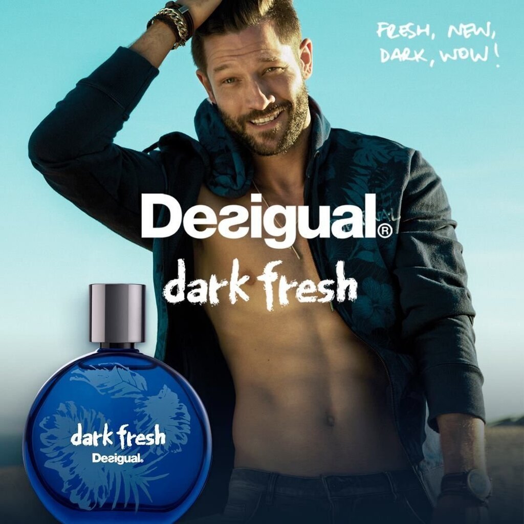 Tualettvesi meestele Desigual Dark Fresh EDT 15 ml цена и информация | Meeste parfüümid | kaup24.ee