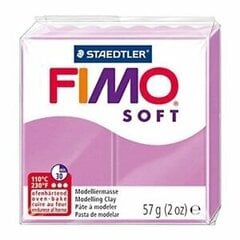 Polümeersavi Soft 57g lavendel, Soft /6 hind ja info | Kunstitarbed, voolimise tarvikud | kaup24.ee