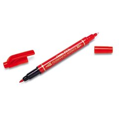 Marker N75W-B kahe otsaga 0,6/1,5mm punane, Pentel /12 hind ja info | Kirjatarbed | kaup24.ee