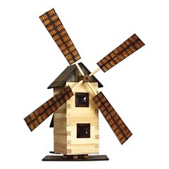 Деревянный клейкий набор - Ветряная мельница цена и информация | Конструкторы и кубики | kaup24.ee