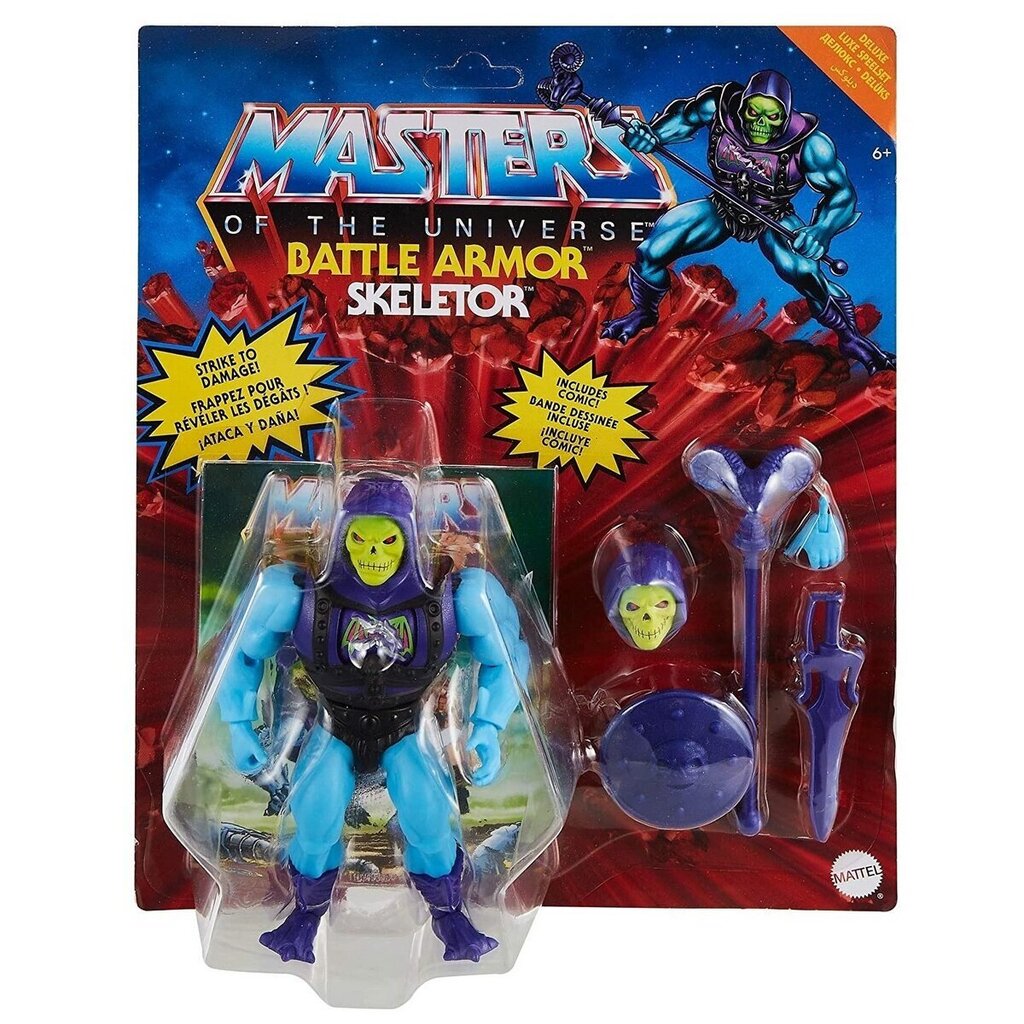 Mattel Masters of the Universe Origins Skeleto цена и информация | Fännitooted mänguritele | kaup24.ee