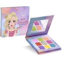 Lauvärvipalett Golden Rose Miss Beauty Colorpop цена и информация | Тушь, средства для роста ресниц, тени для век, карандаши для глаз | kaup24.ee