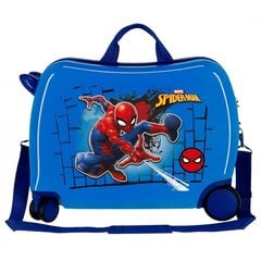 Детский чемодан Spiderman, синий цена и информация | Аксессуары для детей | kaup24.ee