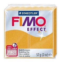 Polümeersavi Effect 57g kuldne glitter, Fimo /6 hind ja info | Kunstitarbed, voolimise tarvikud | kaup24.ee