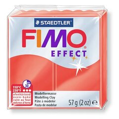 Моделин Fimo Effect Trans. red, 56 гр., красный цена и информация | Принадлежности для рисования, лепки | kaup24.ee