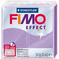 Polümeersavi Effect 57g läbip. pärllilla, Fimo /6 hind ja info | Kunstitarbed, voolimise tarvikud | kaup24.ee