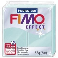 Моделин Fimo Effect Mint, 56 гр., зелёный цена и информация | Принадлежности для рисования, лепки | kaup24.ee