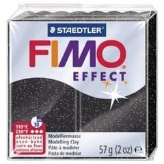 Polümeersavi Effect 57g tähetolmusinine, Fimo /6 hind ja info | Kunstitarbed, voolimise tarvikud | kaup24.ee