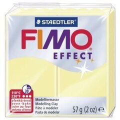 Polümeersavi Effect 57g pastellkollane, Fimo /6 цена и информация | Принадлежности для рисования, лепки | kaup24.ee