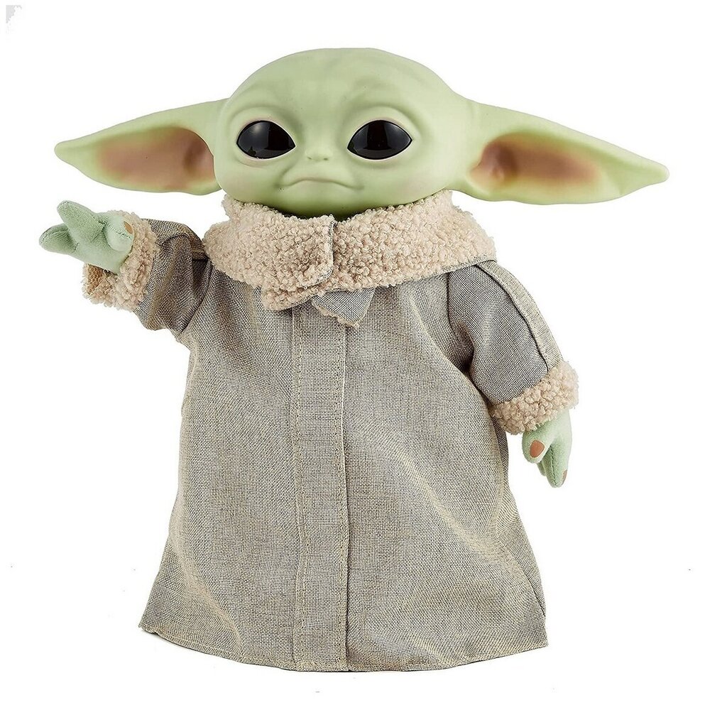 Puldiga juhitav Star Wars Mandalorian laps Disney (Baby Yoda) hind ja info | Pehmed mänguasjad | kaup24.ee