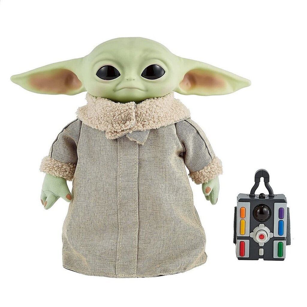 Puldiga juhitav Star Wars Mandalorian laps Disney (Baby Yoda) hind ja info | Pehmed mänguasjad | kaup24.ee
