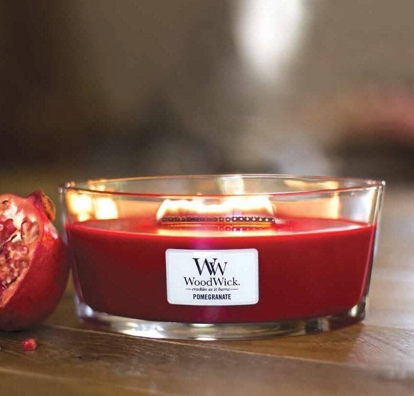 WoodWick lõhnaküünal Pomegranate, 453,6 g hind ja info | Küünlad, küünlajalad | kaup24.ee