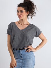 Женская футболка Emory, серая цена и информация | Женские футболки | kaup24.ee