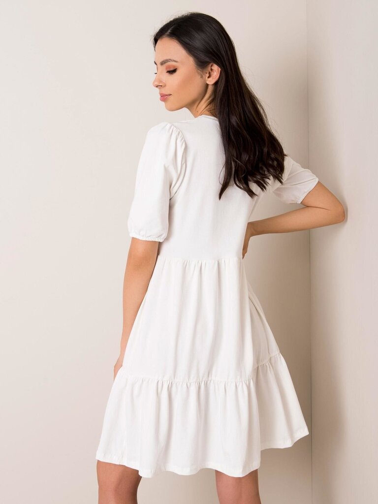 Naiste kleit Perla, valge цена и информация | Kleidid | kaup24.ee