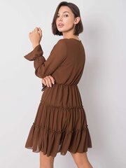 Naiste kleit Yana, pruun hind ja info | Kleidid | kaup24.ee