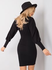 Naiste kleit Leticia, must цена и информация | Платья | kaup24.ee