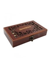 Игра домино в деревянной коробке  цена и информация | Настольные игры, головоломки | kaup24.ee