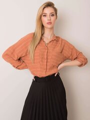 Naiste T-särk Mirella, pruun hind ja info | Naiste pluusid, särgid | kaup24.ee